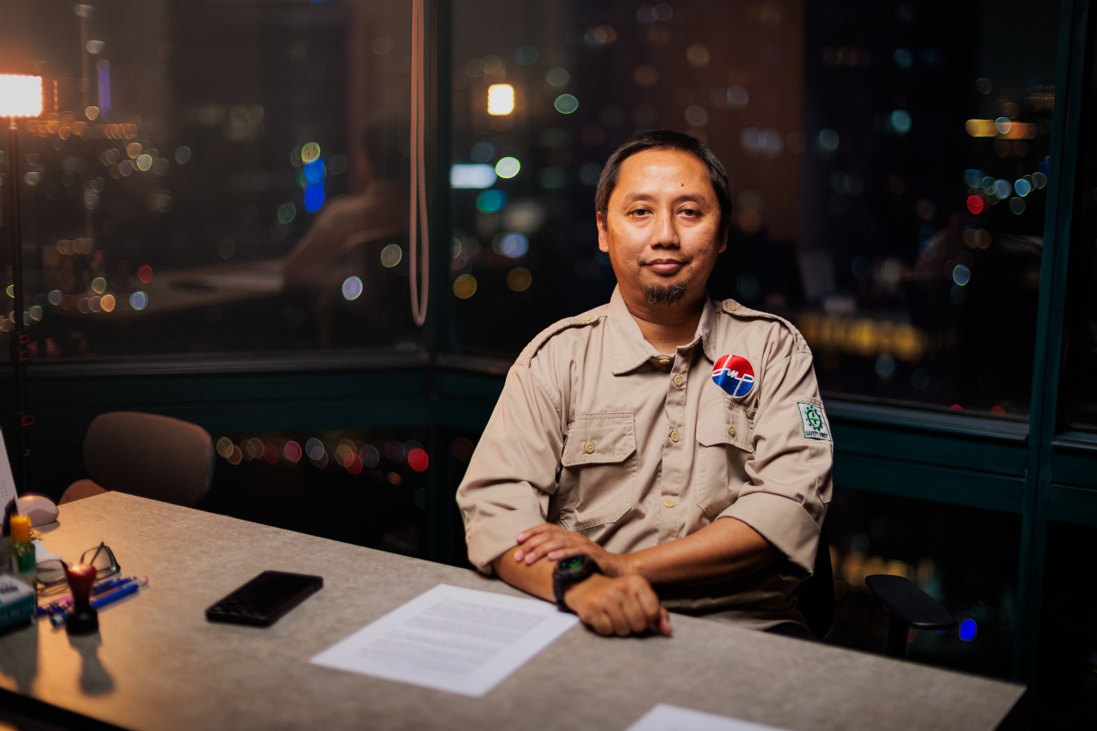 Lis Karya leadership at the Jakarta office